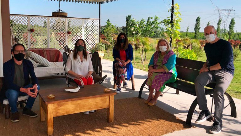 Rodríguez Larreta, Vidal y Carrió se reunieron para «fortalecer» Juntos por el Cambio