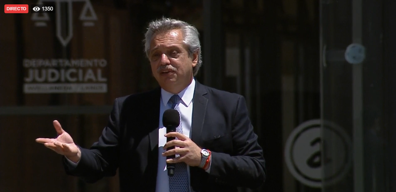 Fernández: “La reforma judicial no es para que el Presidente ponga jueces amigos»