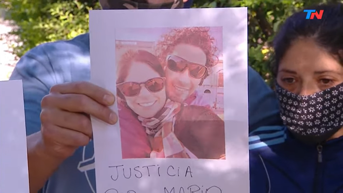 La novia del hombre asesinado de un palazo en la reserva Santa Catalina pide testigos