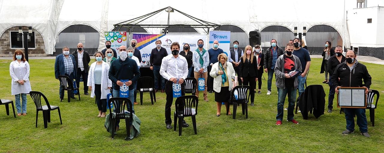 Clubes de Brown se suman a la campaña de donación de sangre del Municipio y CUCAIBA