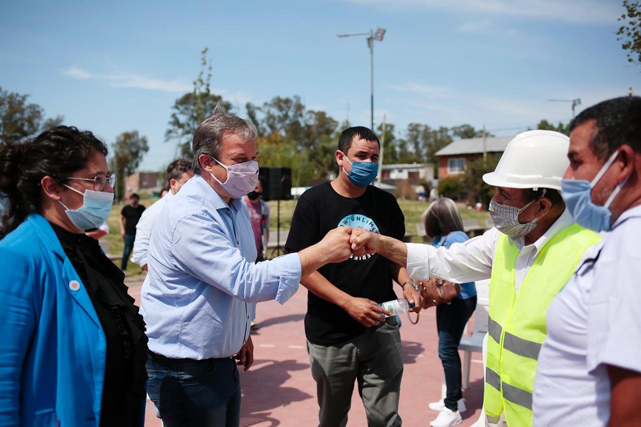 Cascallares lanzó programas ambientales junto al OPISU y cooperativas en Don Orione