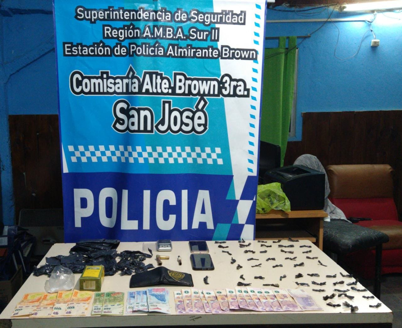 San José: narcos usaban un negocio de venta de hielo como pantalla