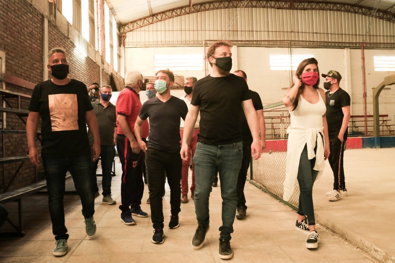 Federico Otermín en el club Juventud Obrera de Turdera: “El Municipio de Lomas es un puente para que los vecinos y vecinas puedan lograr sus sueños”