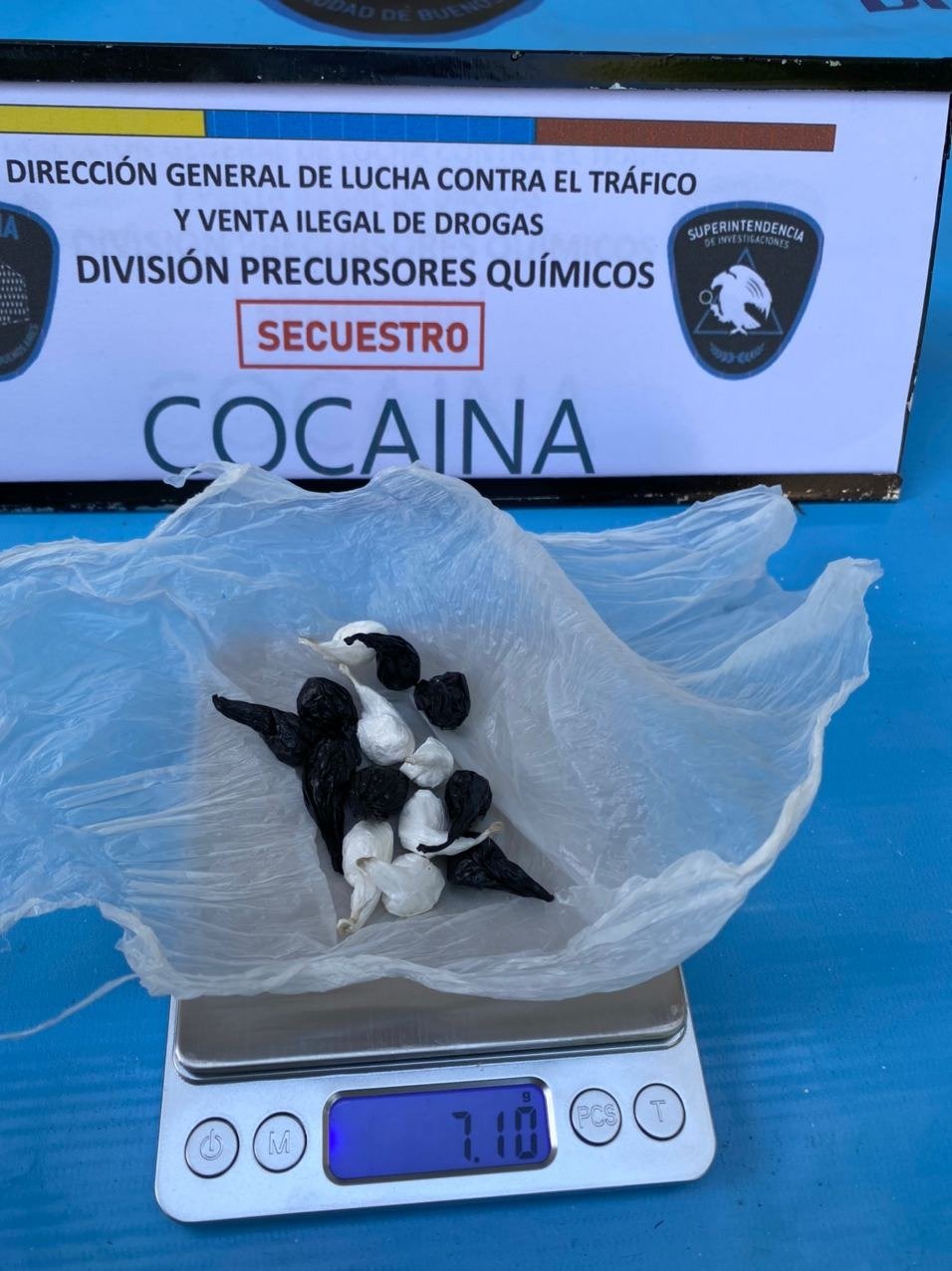 Un hombre con más de dos kilos de cocaína fue detenido tras persecución entre Barracas y Avellaneda