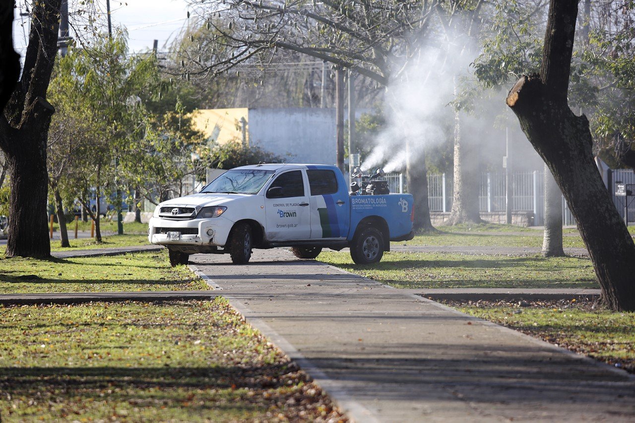 El Municipio de Brown profundiza los trabajos de prevención del dengue