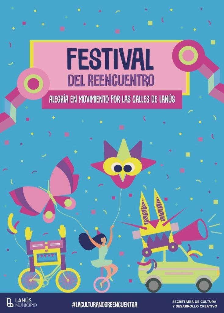 Para agendar: este finde llega a Lanús el «Festival del Reencuentro»