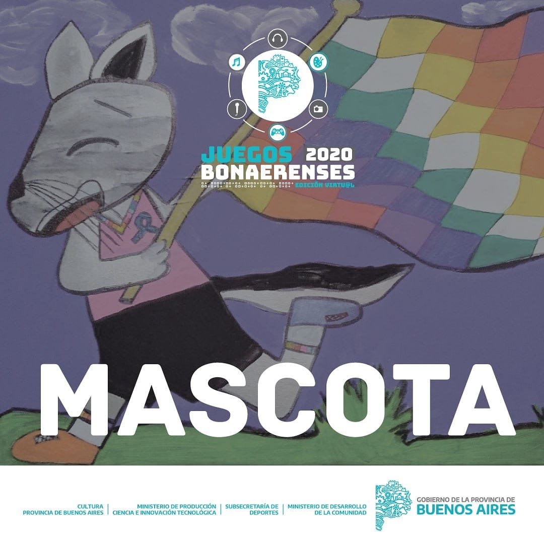 Una vecina de Avellaneda diseñó la mascota para la próxima edición de los Juegos Bonaerenses