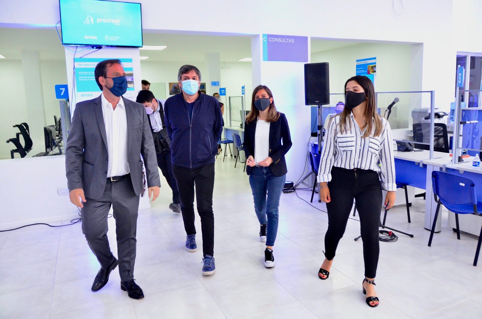 Fernanda Raverta en la apertura de oficinas en Garín: «Cuando se aplicó esta fórmula de movilidad, los jubilados le ganaron a la inflación en 26 puntos»