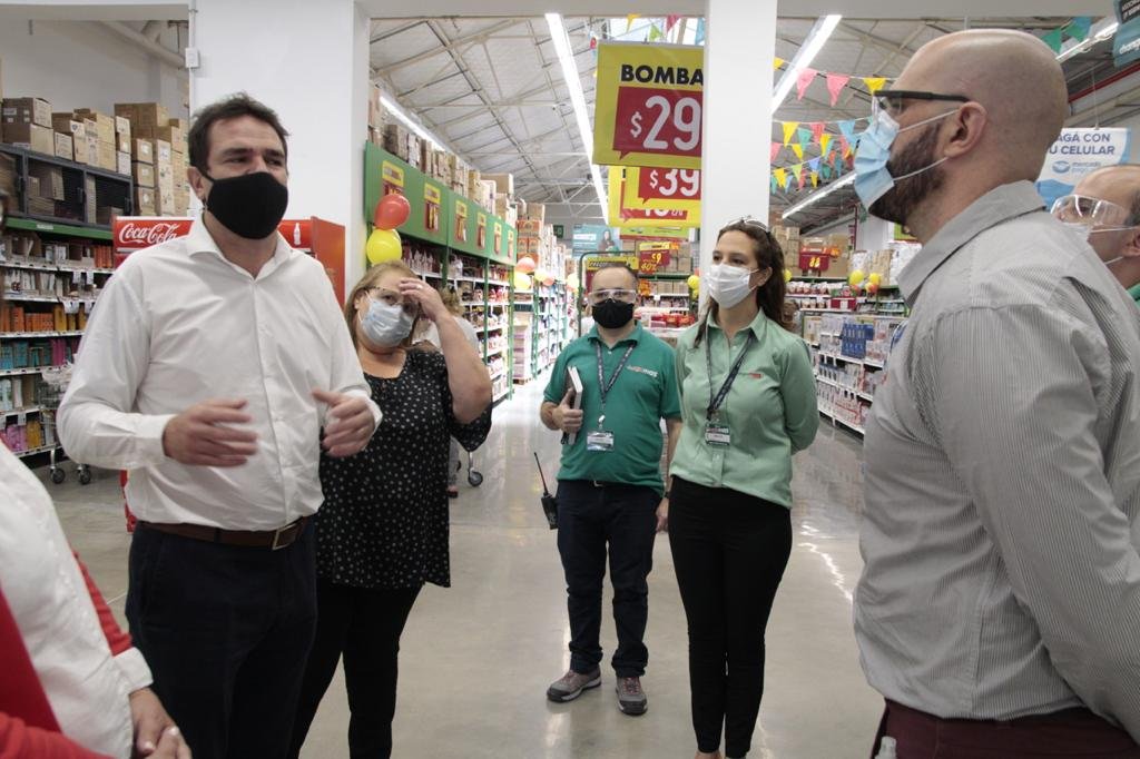 Con una inversión de 31 millones de pesos, Changomas renovó su sucursal de San Vicente