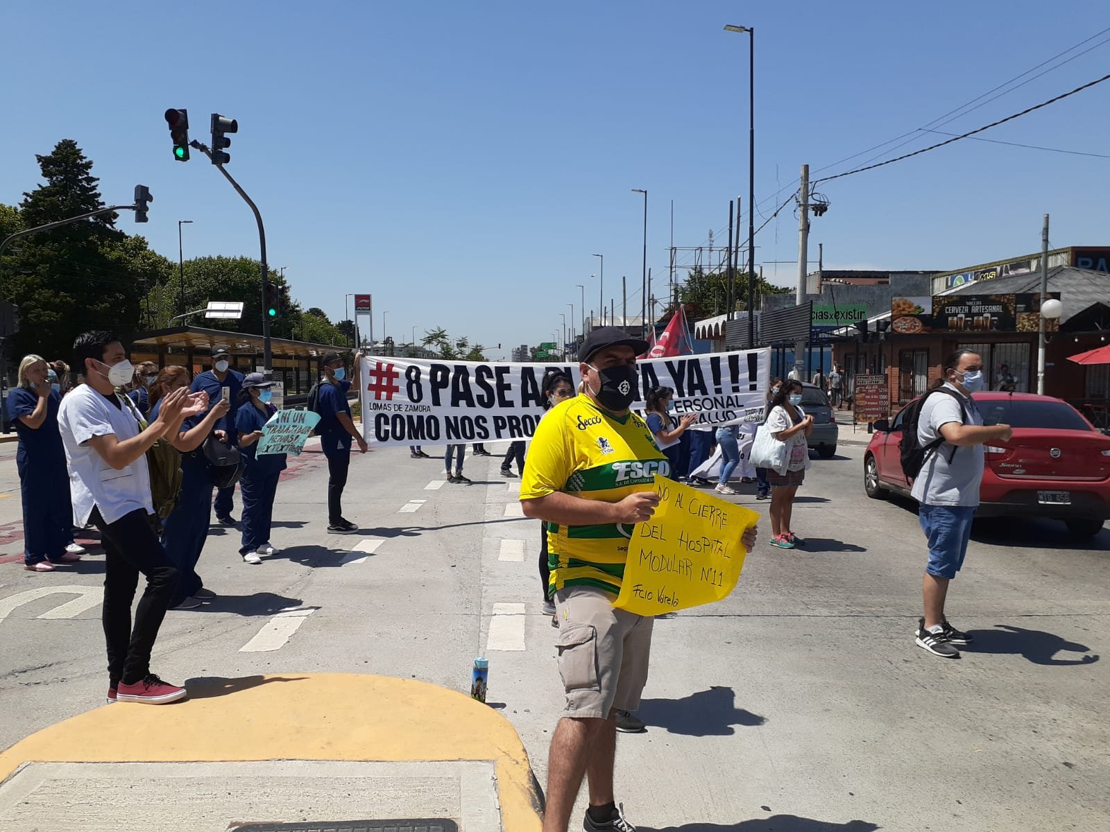 Por baja de casos de Covid cierra el Hospital Modular de Varela y peligran los puestos de trabajo