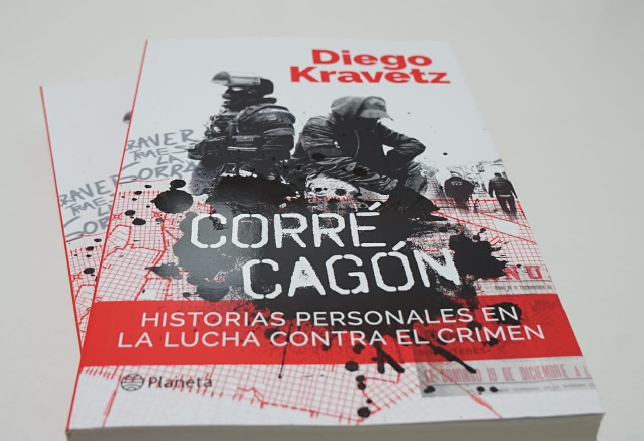 Presentan «Corré Cagón», el libro del Secretario de Seguridad de Lanús