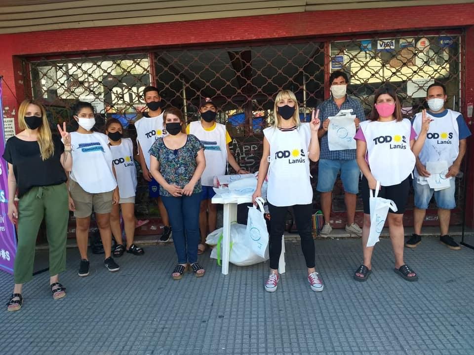 Balladares lanzó una campaña de compre local junto a Cámaras comerciales de Lanús