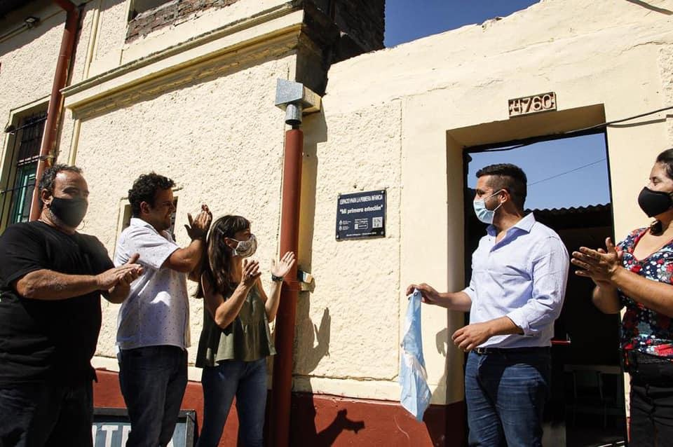 Lanús por los pibes: Agustín Balladares inauguró un espacio de primera infancia