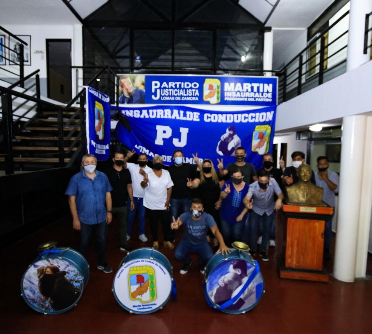 Federico Otermín participó de la reunión de fin de año del secretariado del PJ de Lomas de Zamora