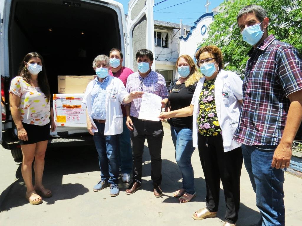 Llegó a Almirante Brown la vacuna contra el Covid-19