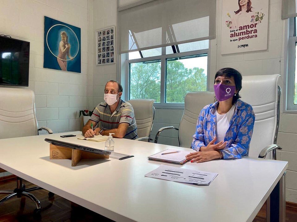 Mayra Mendoza se reunió con concejales y concejalas para informar sobre la campaña de vacunación