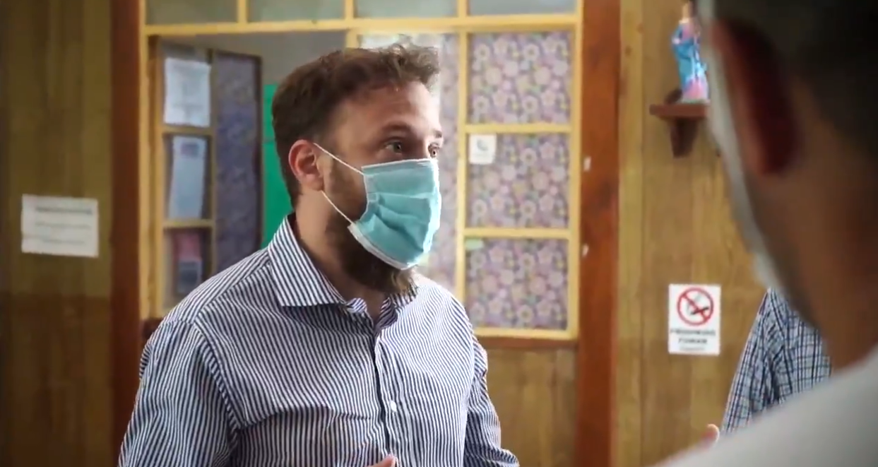 Otermín destacó la campaña de vacunación en la Provincia y la temporada de verano en La Costa