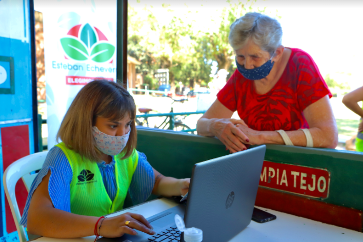 Echeverría: más puntos de preinscripción para la vacuna contra el Covid-19