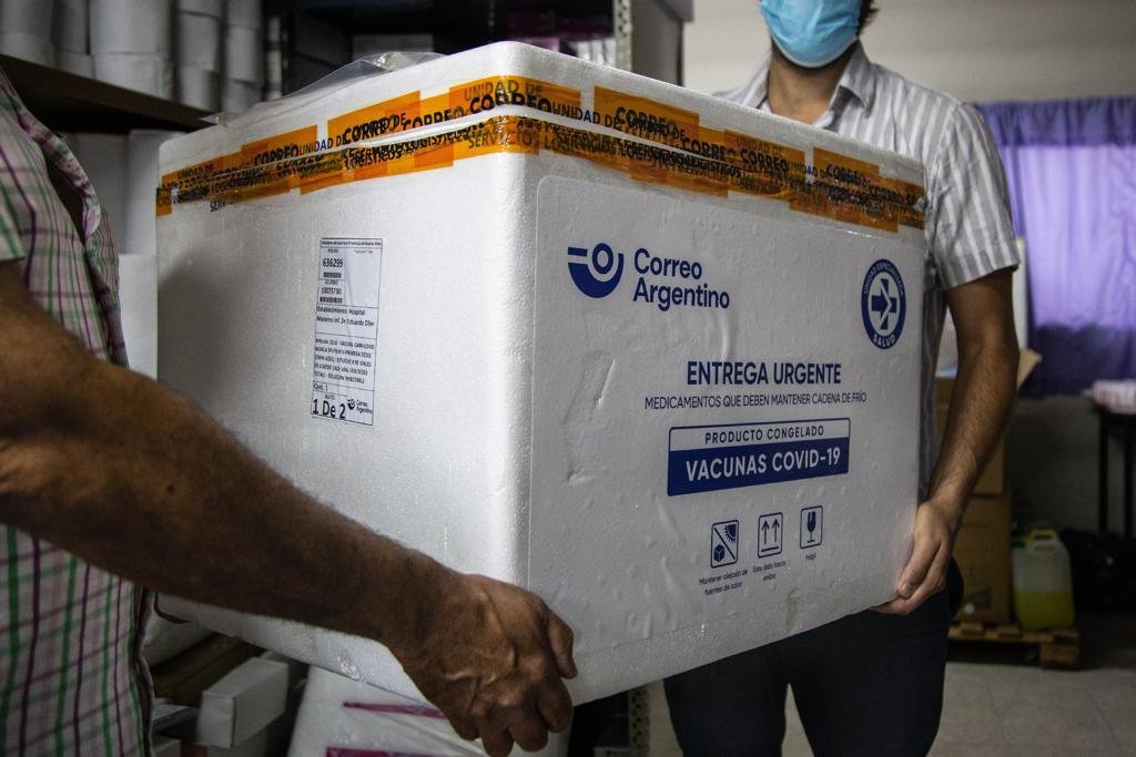 Para el personal de salud: Quimes recibió una segunda tanda de más de mil vacunas Sputnik V contra el coronavirus