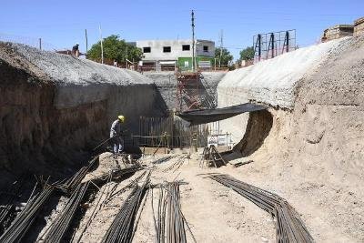 Avanza una importante obra de cloacas para Don Orione y Claypole