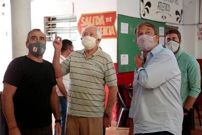 Cascallares: «Siempre vamos a estar junto a los clubes de barrio»