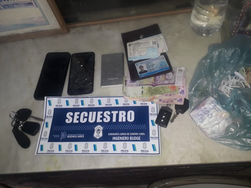 Ingeniero Budge: detuvieron a un delincuente que cometió una entradera, ató y golpeó a un hombre y sus hijos