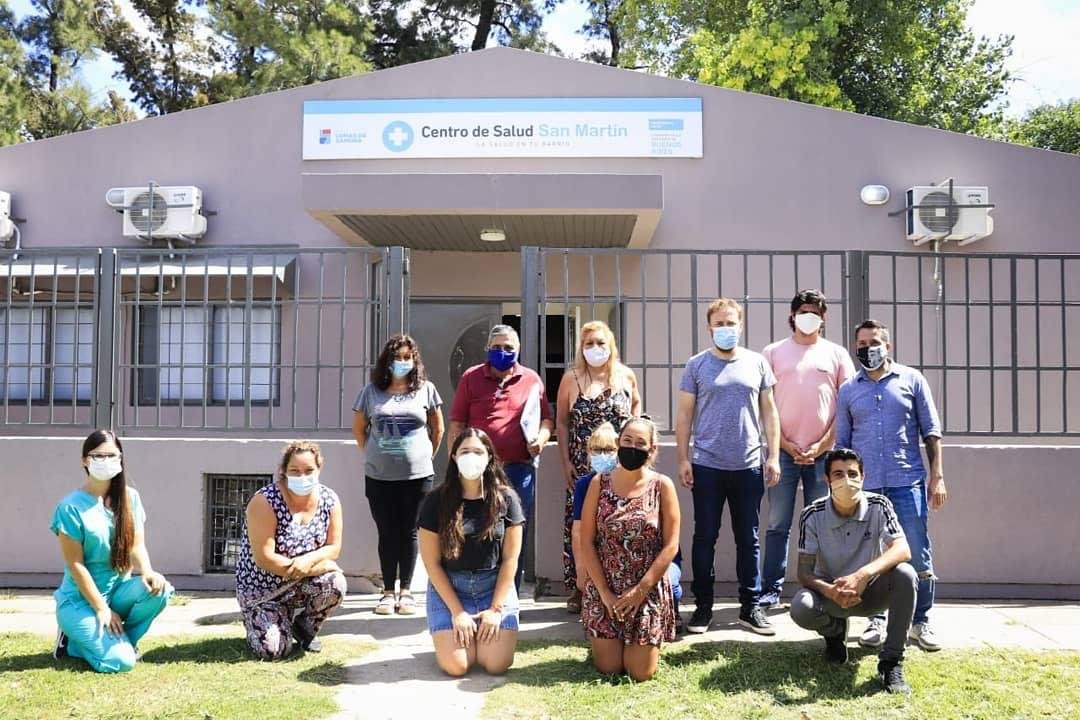 Federico Otermín destacó la puesta en valor de la Unidad Sanitaria San Martín de San José