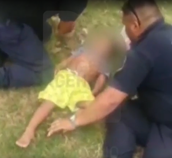 Efectivos de la Policía Local de Lanús salvaron la vida de un nene de 3 años que convulsionó en la vía pública