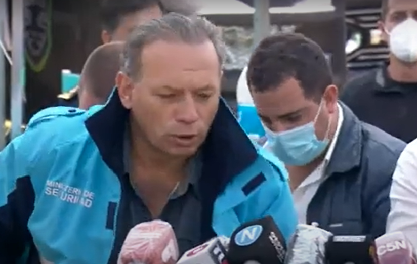 Berni echó al secretario de Seguridad de la Nación de la conferencia: «Te voy a cagar a trompadas»