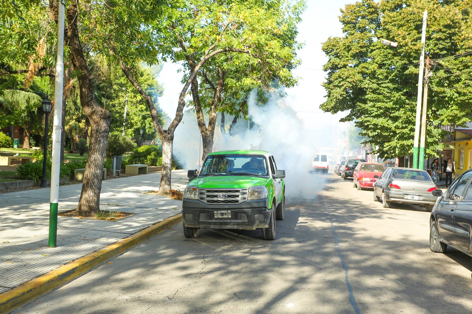 En Echeverría avanzan con los operativos de fumigación