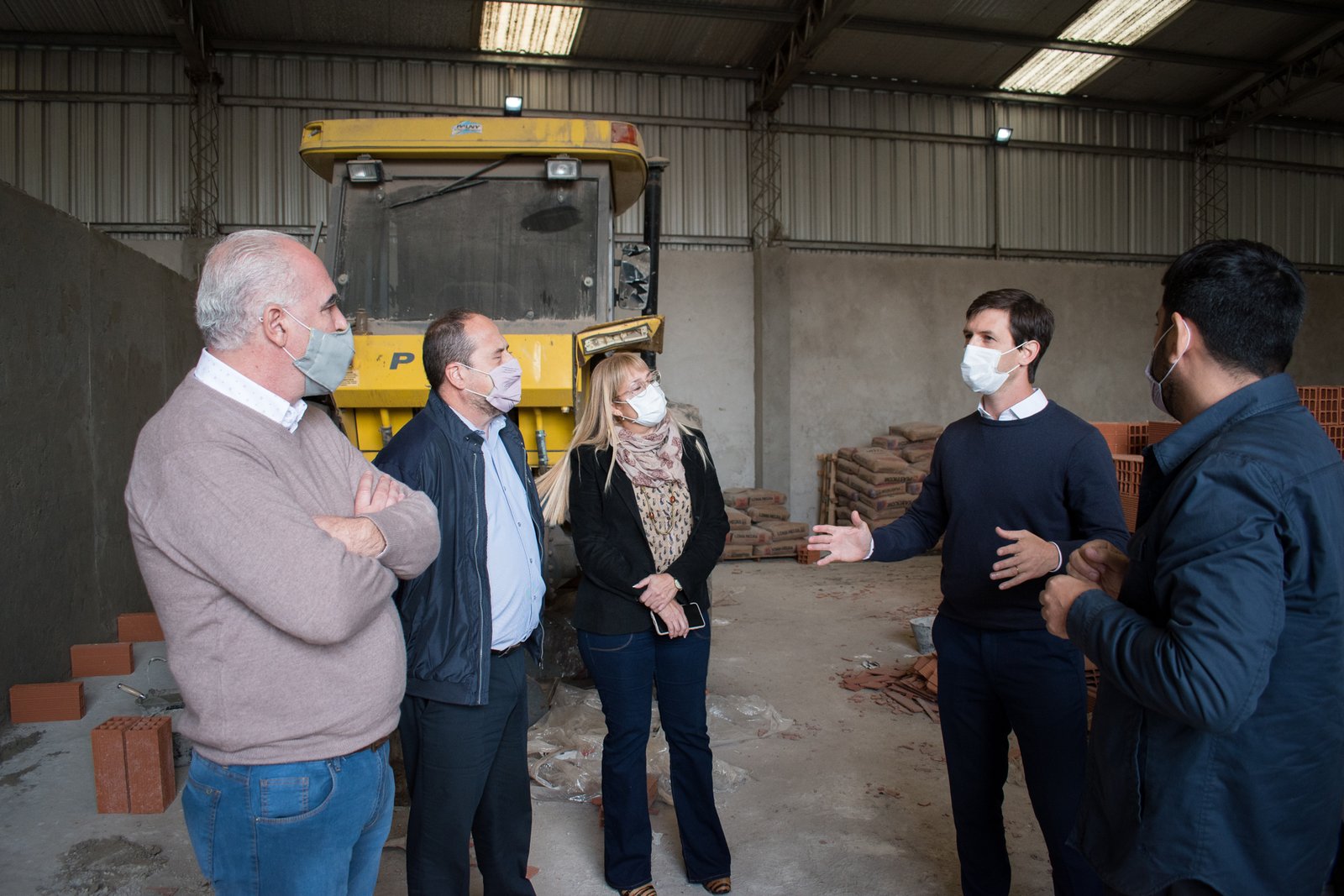 Mantegazza recibió al secretario de Seguridad de la Nación, Eduardo Villalba