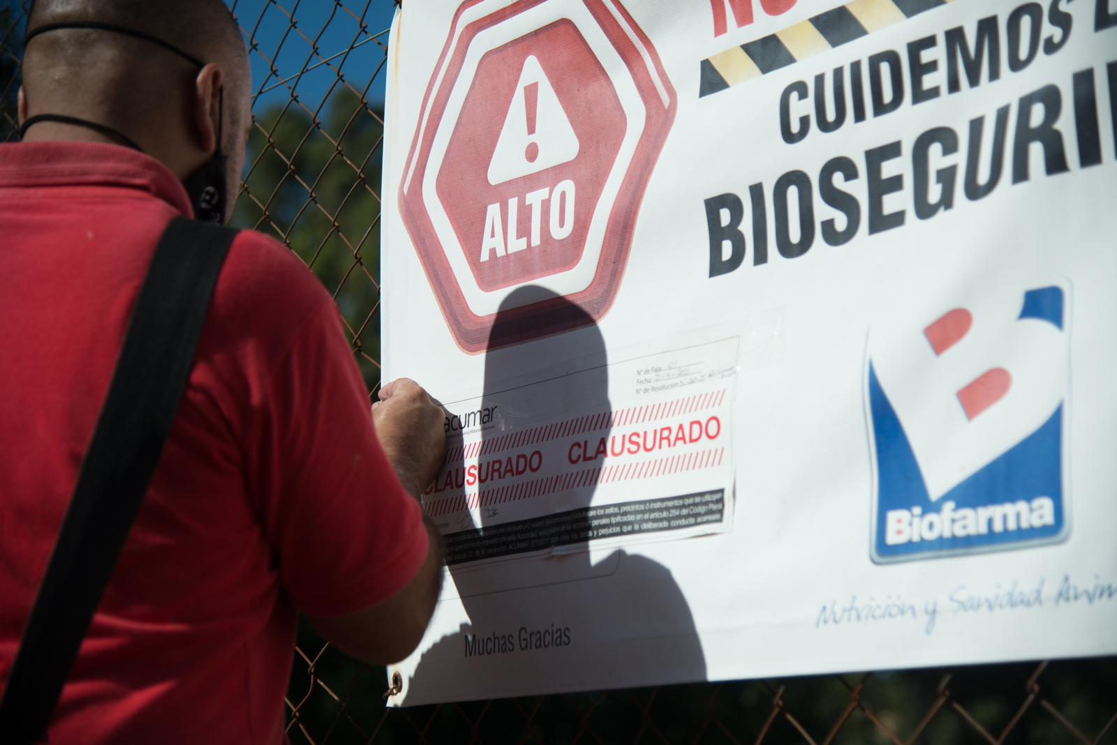 Por vuelco de afluentes, clausuran preventivamente a una empresa de Cañuelas