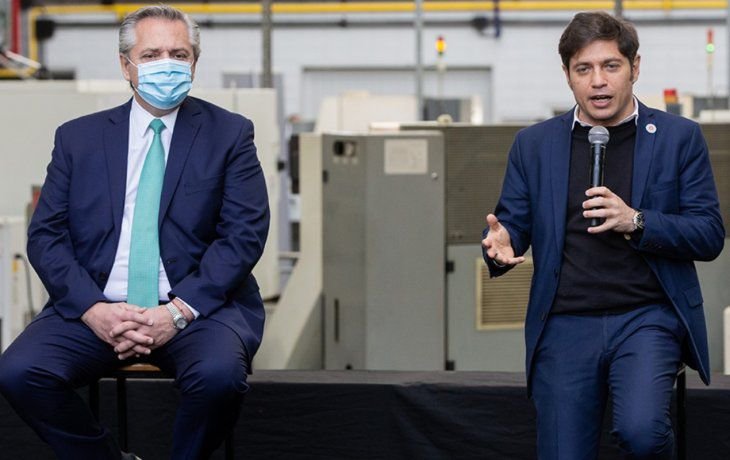 El Presidente analiza con Kicillof la evolución de la pandemia en la Provincia