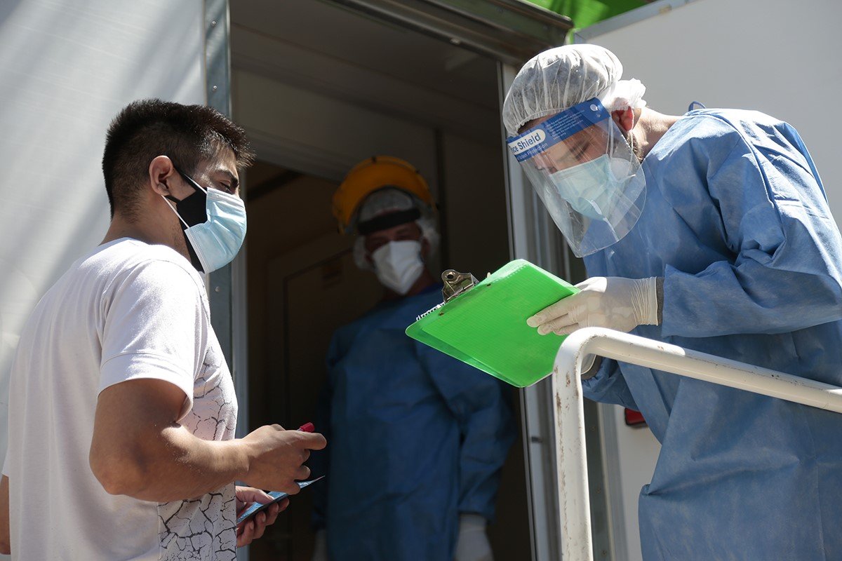 Almirante Brown: cómo y dónde es el procedimiento para el hisopado por el Covid-19