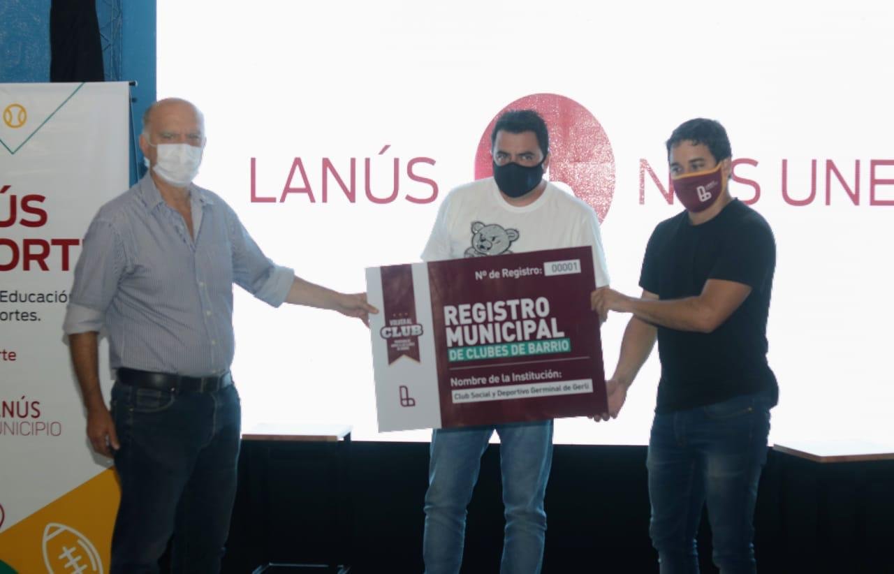 Volver al Club 2021: Grindetti presentó el Registro Municipal de Clubes y subsidios por más de 20 millones de pesos
