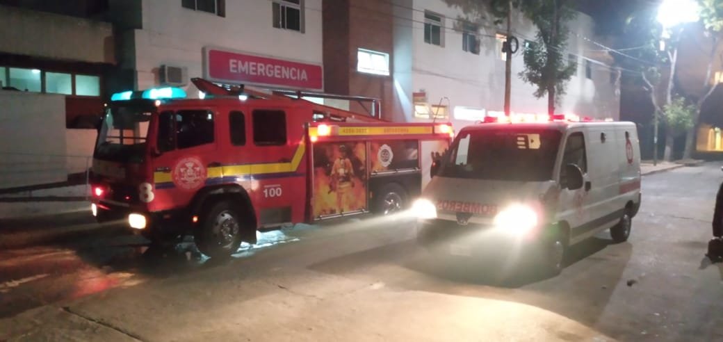 Bomberos de la localidad de Bosques salvaron la vida a una beba de 10 días