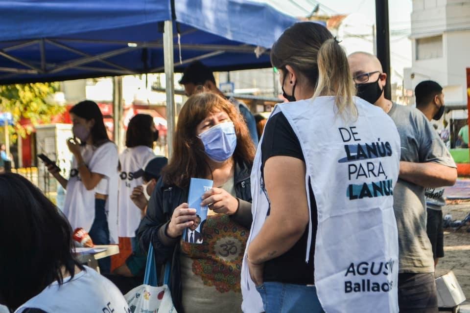 «Reconstrucción Lanús» en Valentín Alsina, Monte Chingolo y Barrio Pampa