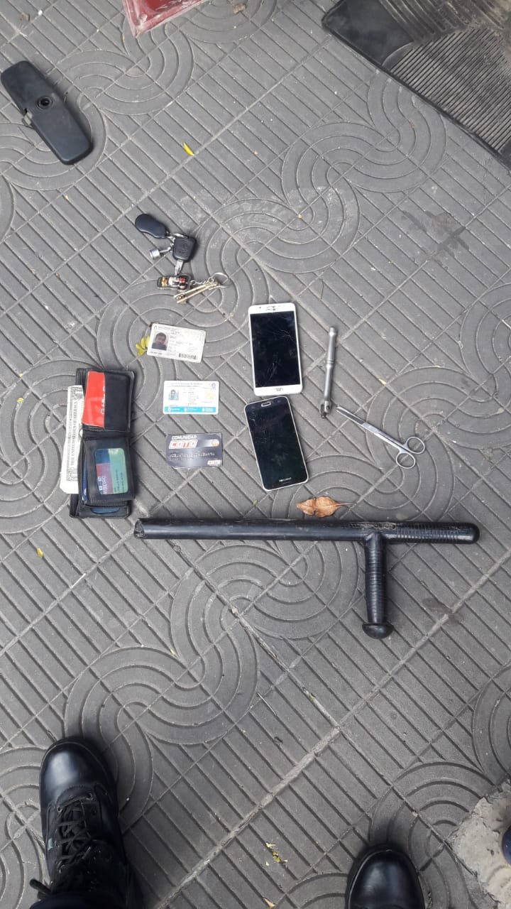 Circulaban con elementos robados en La Matanza: intentaron escapar de la policía, pero terminaron chocando