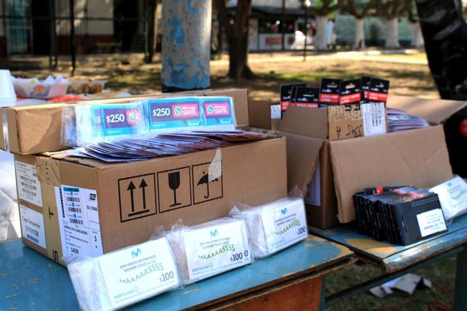 Por gestión de «Lanús para Lanús en el Frente de todos”, el ENACOM entregó tarjetas a espacios populares lanusenses