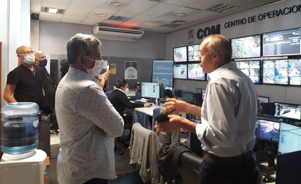 “Ojos en Alerta”: el referente del Peronismo Federal de Avellaneda, Beto Silva, participó de una capacitación sobre seguridad en San Miguel