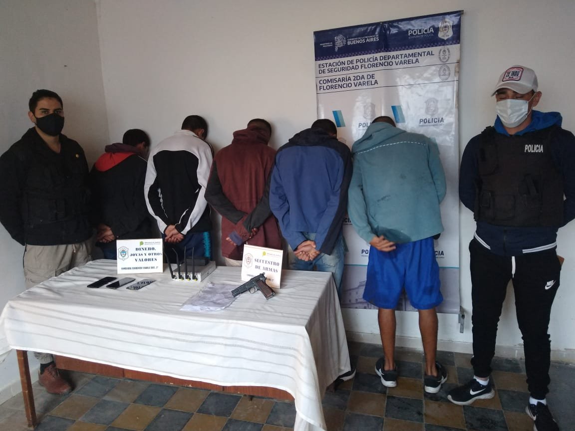 Detuvieron a la banda que había asaltado a la camioneta municipal de Florencio Varela que transportaba vacunas contra el Covid