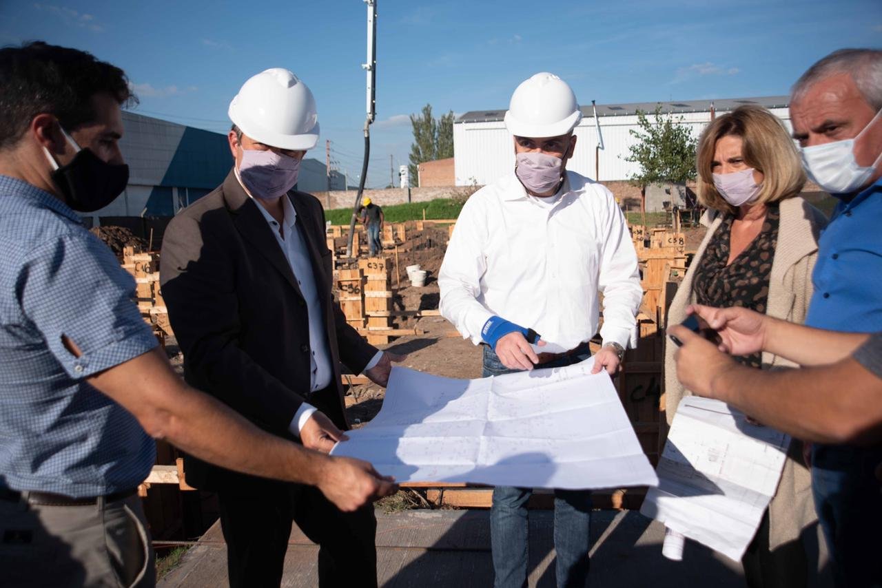 El Municipio construye una nueva escuela técnica en el Parque Industrial de Burzaco