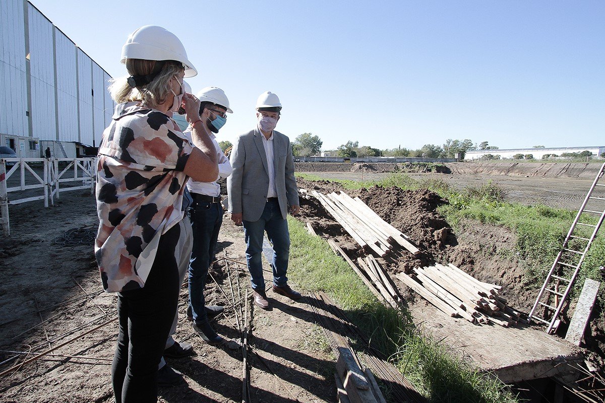 Cascallares y Simone inauguraron la histórica obra de repavimentación de la Ruta 16
