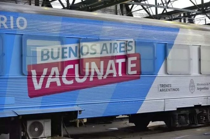 Para aplicar vacunas desde Cañuelas hasta Bahía Blanca: tren sanitario recorrerá la Provincia