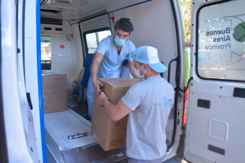 Salud bonaerense proveyó 300 concentradores de oxígeno en hospitales, UPA y otros centros