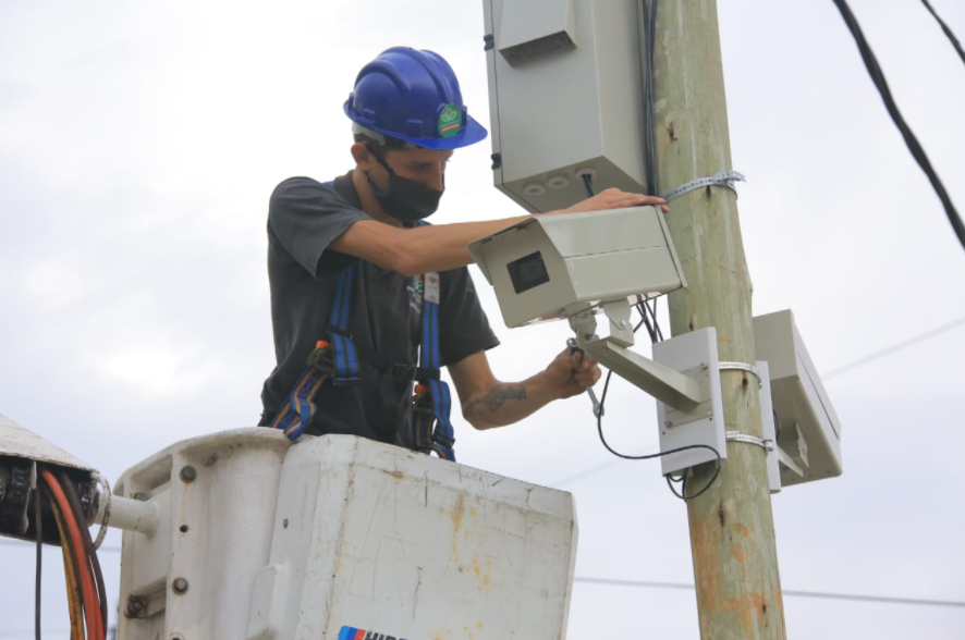 Nuevas cámaras de seguridad para la localidad de 9 de Abril