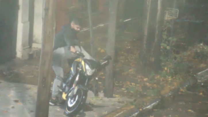 Monitoreo en tiempo real: robó una moto en San Miguel y lo atraparon a los pocos metros