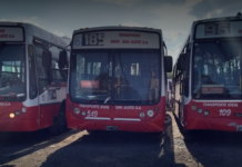 Merlo: balean a un colectivero en medio de un forcejeo durante un robo