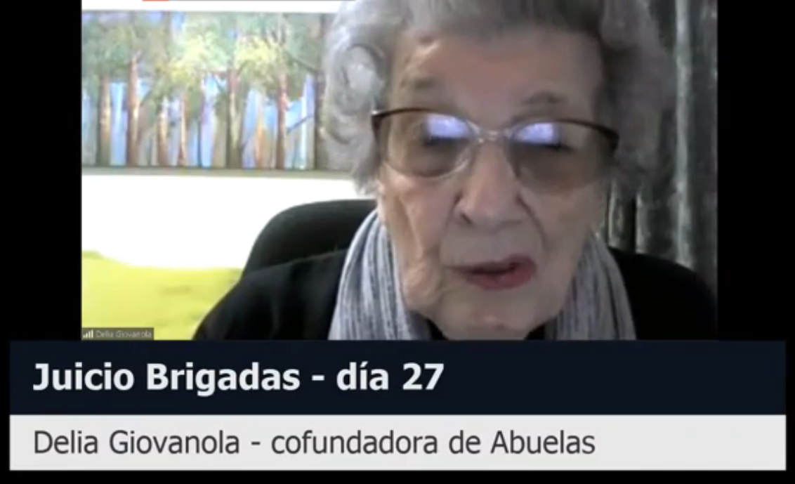 «No hay una manual sobre cómo buscar a un nieto», dijo una de las fundadoras de Abuelas en el juicio por el Pozo de Banfield y Quilmes