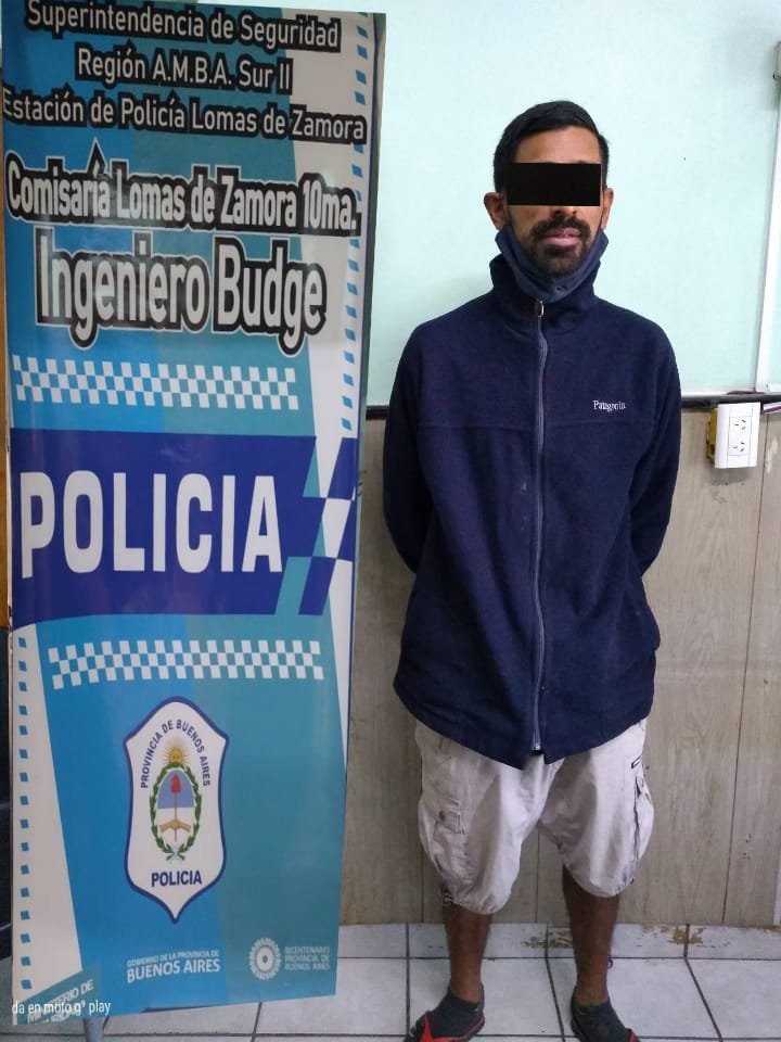 Ingeniero Budge: detienen al acusado de haber asesinado a puñaladas a un zapatero durante un robo